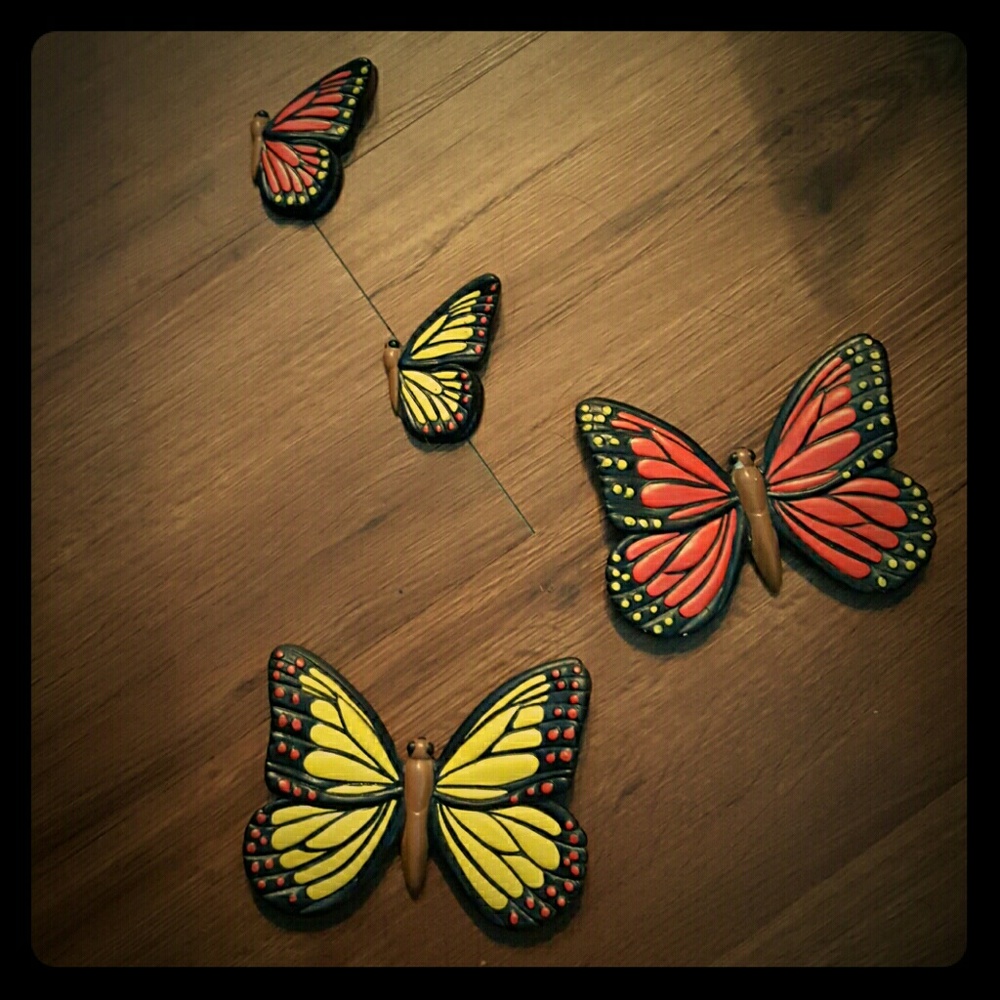 Ceramic Butterfly Decoration